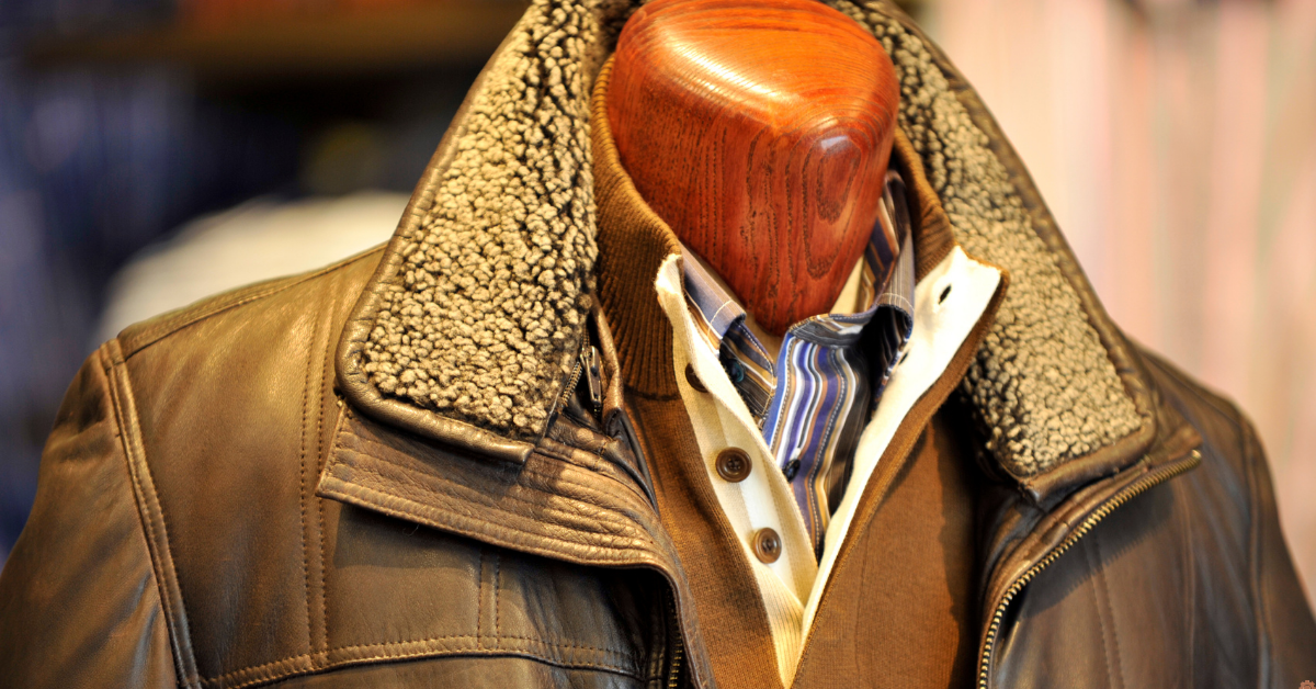 Leather Aviator Jacket