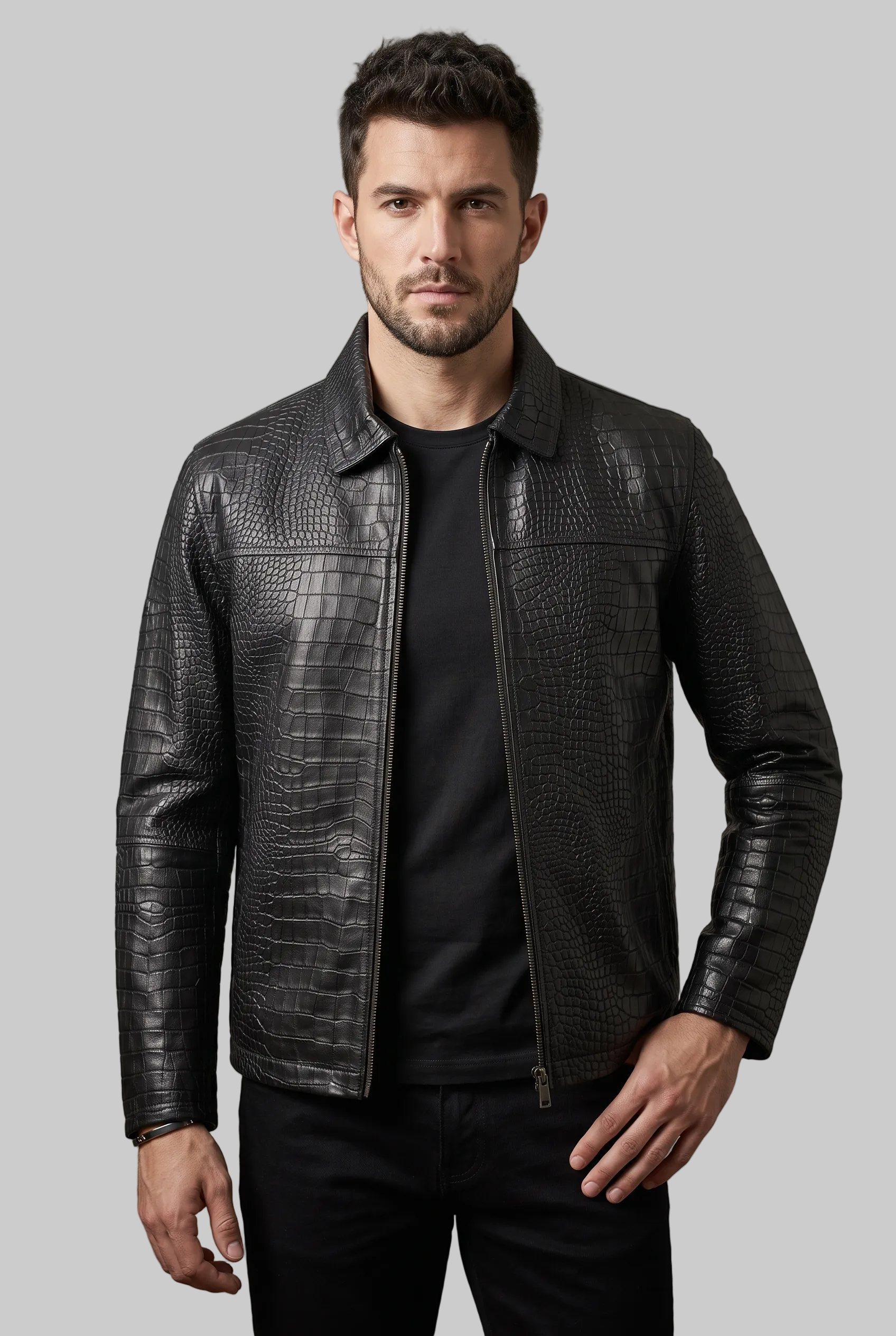 Zip Up Leather Jacket: How to Wear It Right leathertex