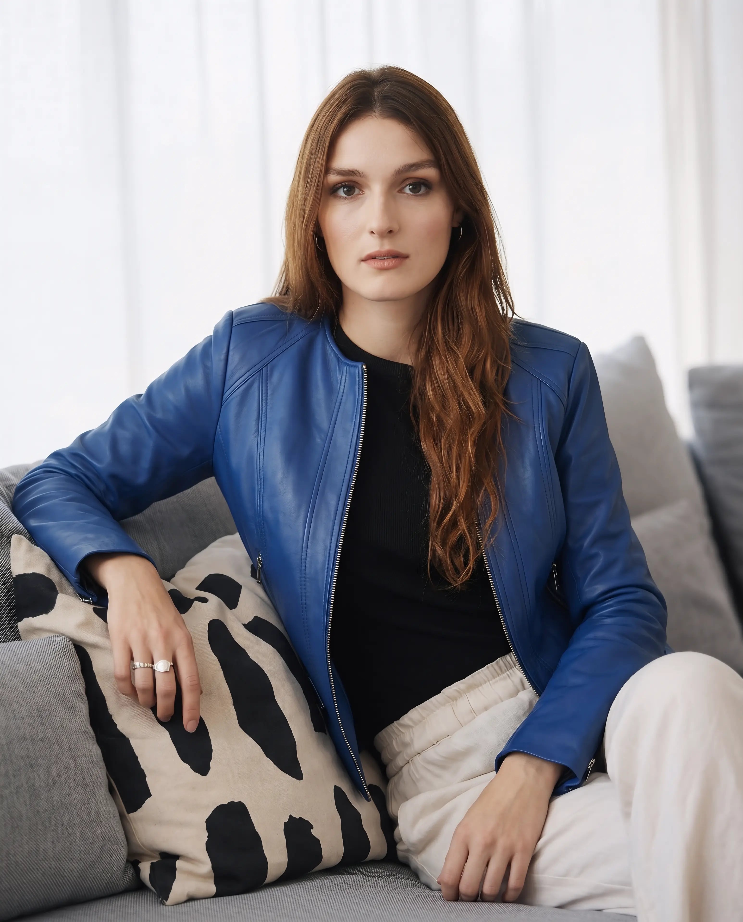 Women-s-jacket leathertex