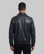 Classic Zip-Up Winter Jacket leathertex