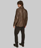 Heritage Field Jacket - masculine field jacket leathertex
