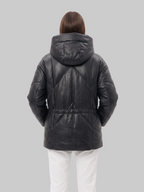 Oversized Quilted Winter Coat leathertex
