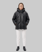Oversized Quilted Winter Coat leathertex