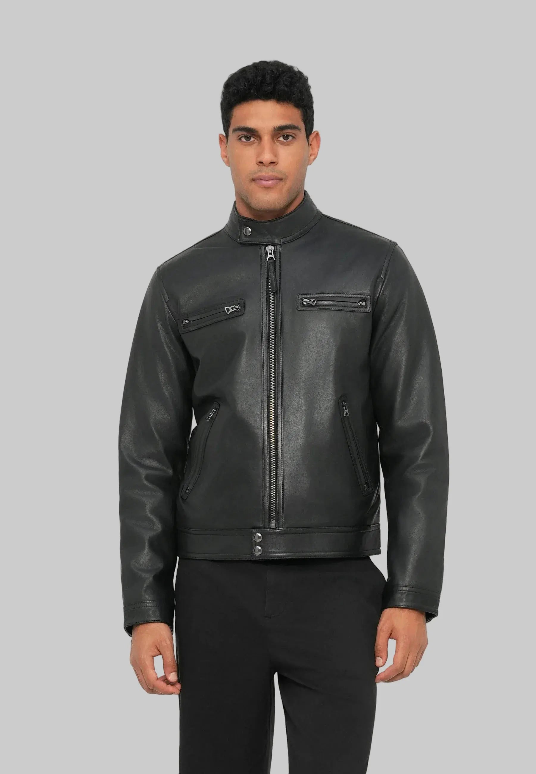 Men's Moto Jacket leathertex