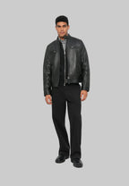 Men's Moto Jacket leathertex