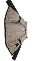 SHEARLING BOMBER  - MORA leathertex