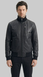 TASK-6 BOMBER JACKET leathertex