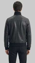 TASK-6 BOMBER JACKET leathertex